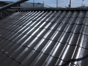 広島市佐伯区屋根塗装7　施工後